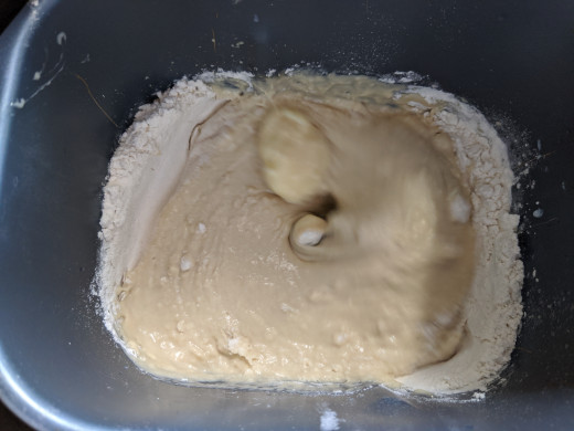 yeast starts to wake up
