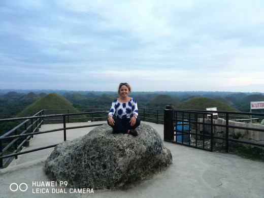 The Chocolate Hills of Bohol.