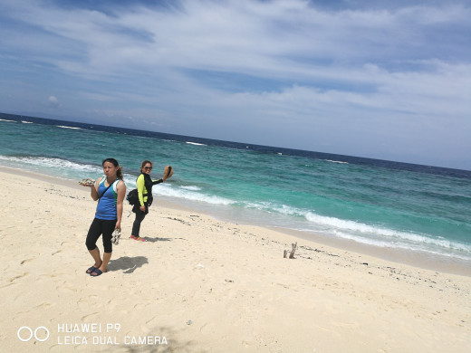 The white sand beach of Panglao Island.