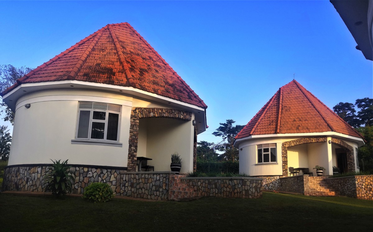The cottages at Kolping Hotel Masindi