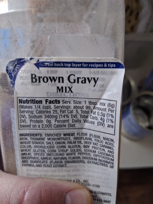 Gravy mix