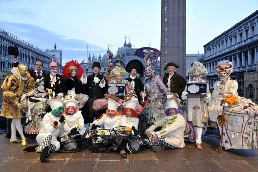 The winners of the Carneval at 2015.