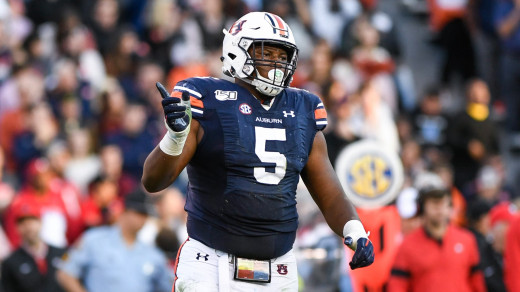 Derrick Brown, DT, Auburn 