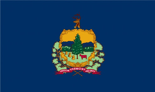 State flag of Vermont
