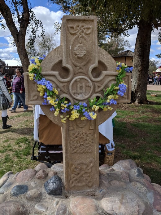 Celtic Cross at Arizona Renisance Fair.