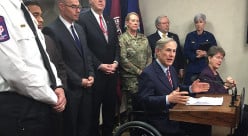 Texas Governor Greg Abbott Fights Coronavirus With Disaster Declaration In Texas