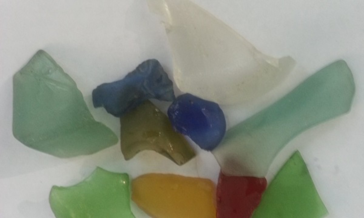 Collecting and Crafting with Sea Glass