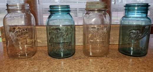 My Vintage Mason Jar Collection