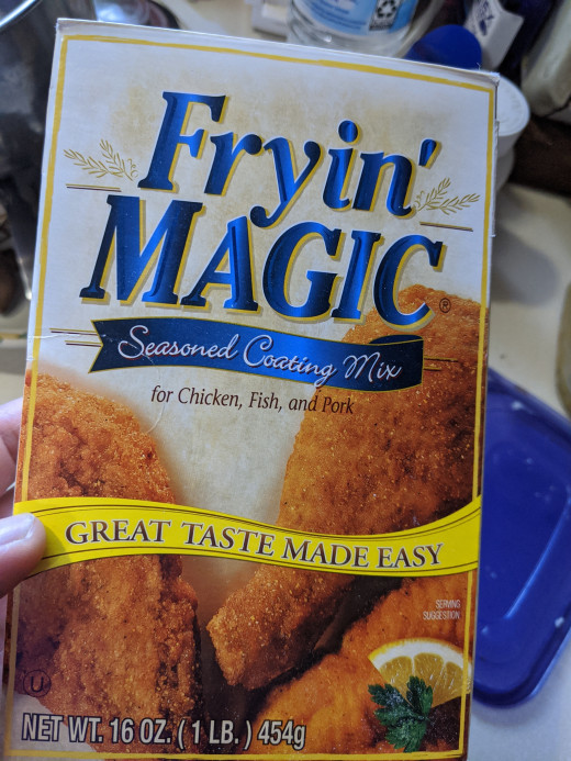 Perhaps a little fry magic to ensure a crisp exterior