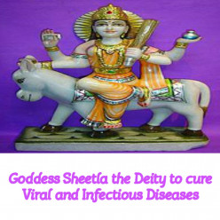 The Story of Goddess Sheetla the Deity of healing Viral and infectious diseases and the festival of Basrhe