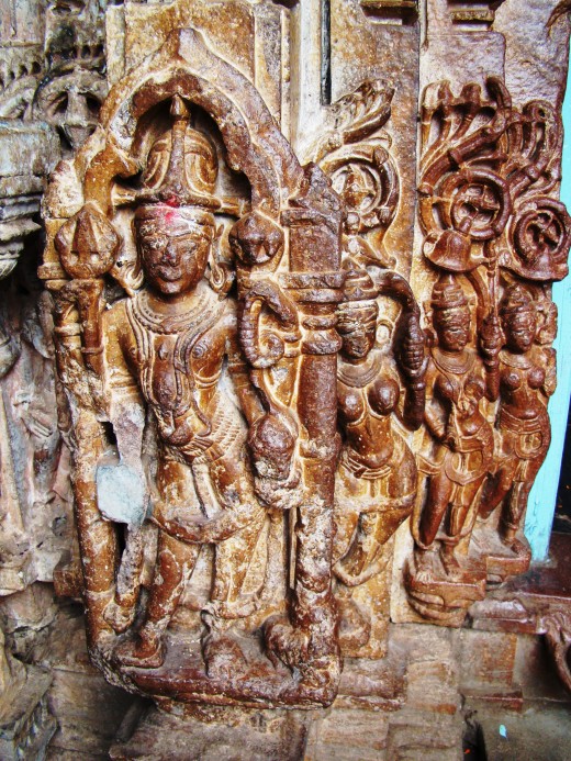 From Gauri-Somnath temple, Omkareswar, Madhya Pradesh, India.