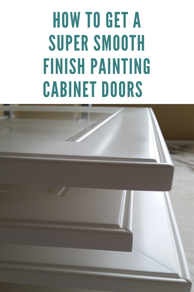 How To Get A Super Smooth Finish Painting Cabinet Doors Dengarden