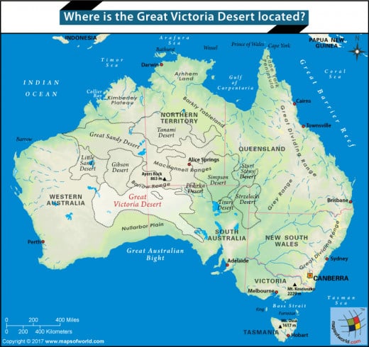 This map of Australia shows us that Australia is a large country with many deserts, and with different climatic conditions and different economies, the farming economy, the mining economy, the normal economies that we find in all populations.
