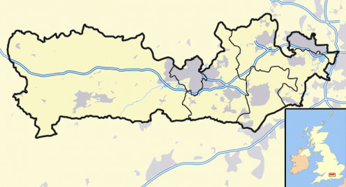 Map location of Berkshire, United Kingdom 