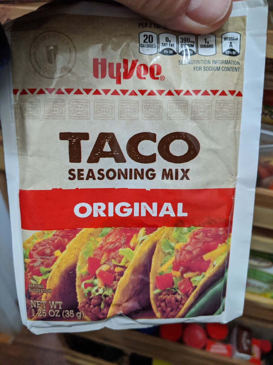 Package of Taco Seasoning