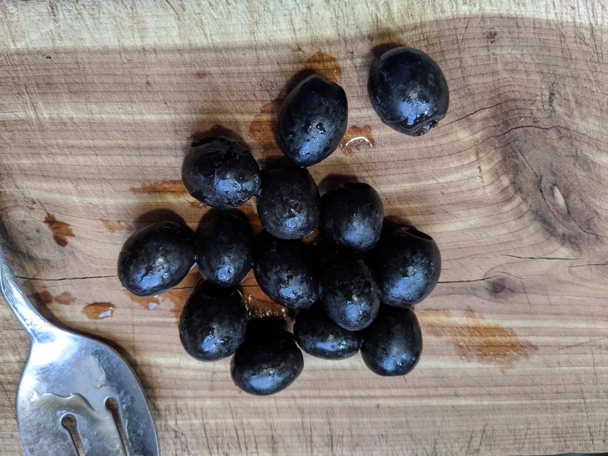 this many black olives