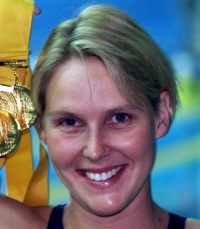 Australian swim star at the 2000 Olympic Games
