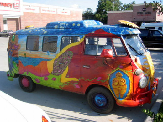 Quit society and live in your van. The Hippie dream.
