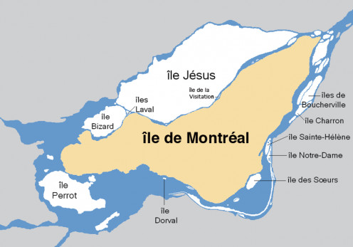 Archipel d'Hochelaga / Hochelage Archipelago : île de Montréal / Montreal Island, Quebec, Canada