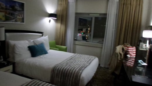 A comfy bedroom will help you unwind