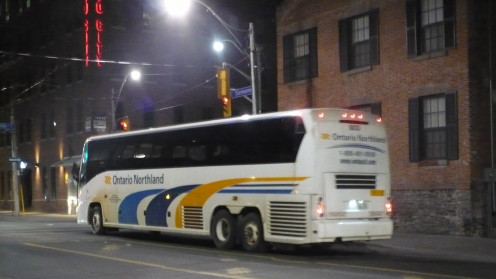 Ontario Northland - overnight bus to the northland