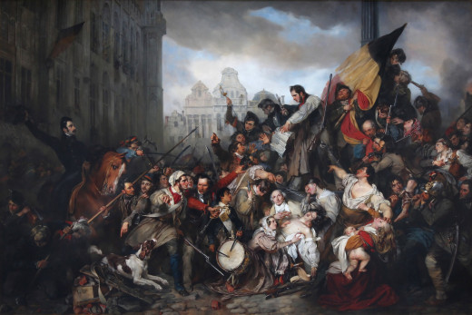 The Belgian Revolution of 1830.