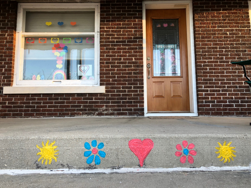 puffy sidewalk paint
