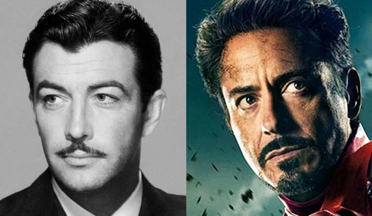 Two Roberts: Taylor was 47 when cast in the movie, Downey Jr was 45.