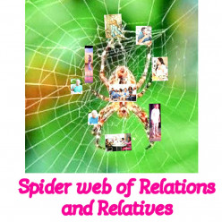 Spider Web the Story of relatives and relations based on Shri Krishna's sermons