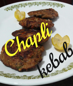 Chapli Kebab Is a Mughlai-Influenced Pashtun-Style Minced Kebab, Usually Made From Ground Beef, Mutton or Chicken