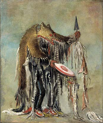 Medicine Man [Blackfoot/Siksika]  - George Catlin Painting 1830s