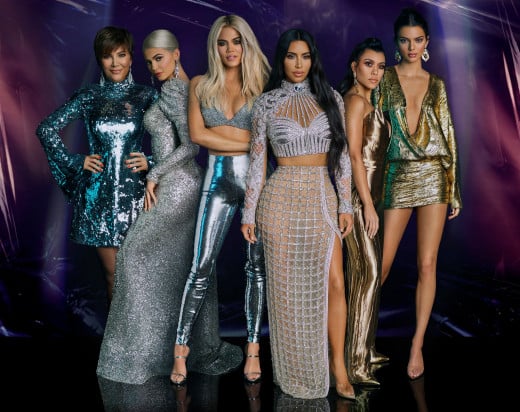 The Kardashian family are major social media influencers, models, and business moguls