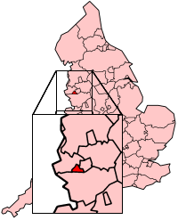 Map location of Halton, England
