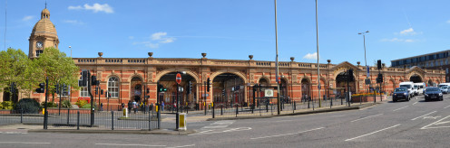 Leicester Station panorama 