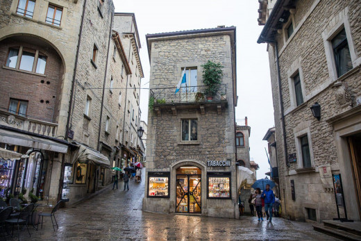 Street of San Marino