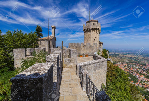 Tower Steps San Marino