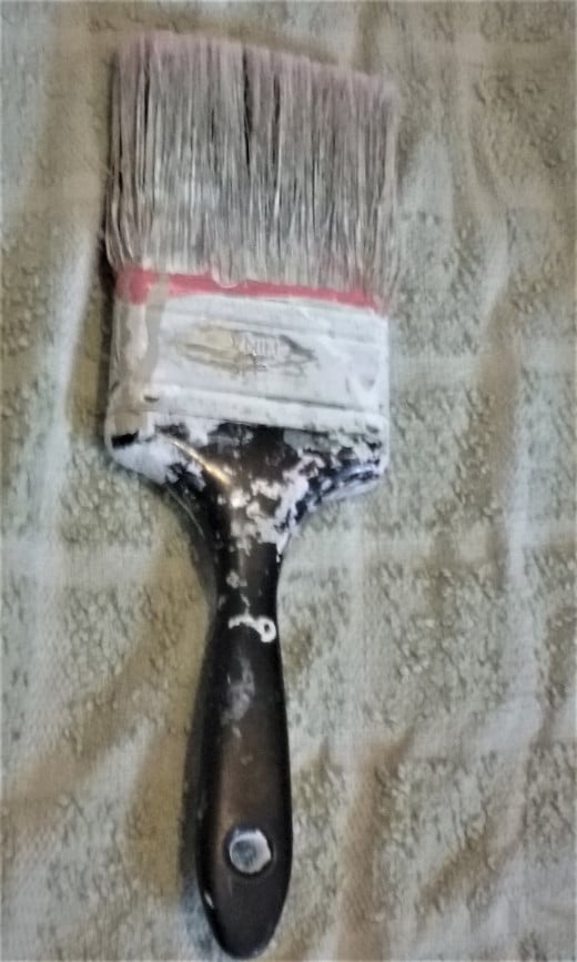 There's a lot of life left in this paint brush.