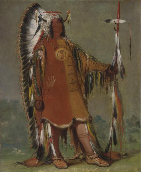 Second Chief, Four Bears 1832