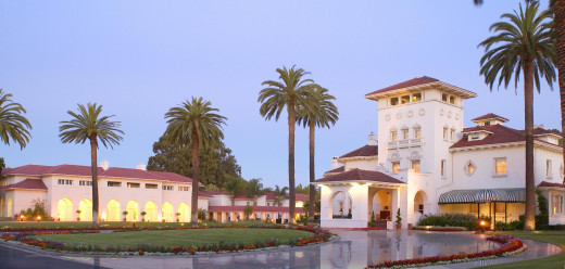 The Dolce Hayes Mansion is a romantic spot to stay in San Jose.