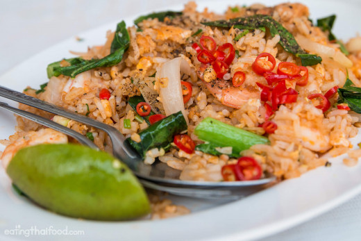 Thai Fried Rice with Thai Chili and Lime