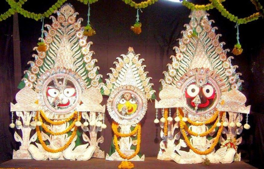 Idols At Jaganath Temple 