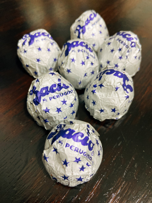 The famous export of Perugia to the world is Baci or kisses chocolate. 