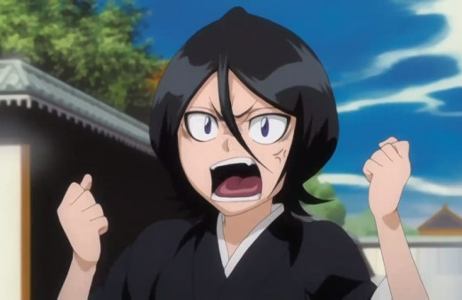 Rukia got really upset when I told her about it