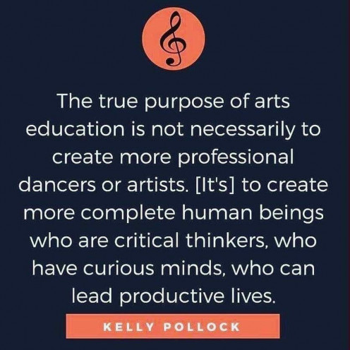 Creativity develops all your assets, and shows you new ones you never suspected you have.