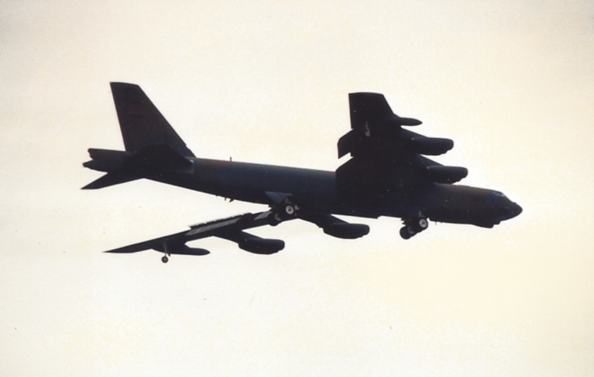 B-52 at Andrews AFB, May 91.