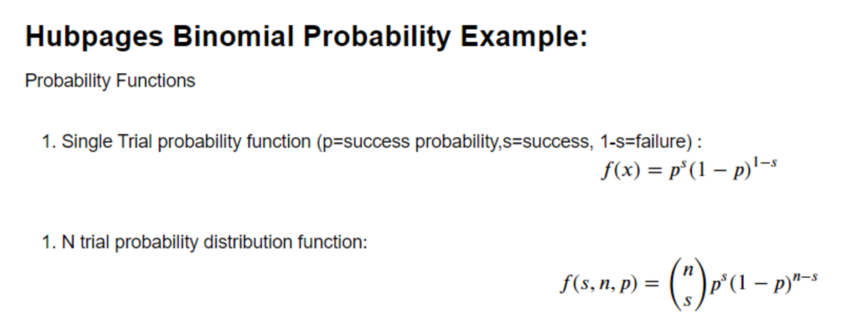 Binomial Probability Using Python