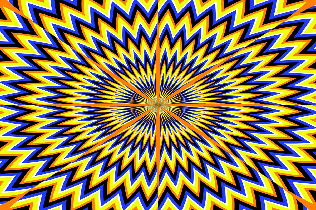 An optical illusion