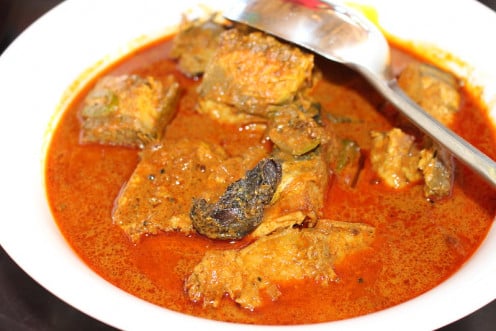 Spicy South Indian Fish Curry