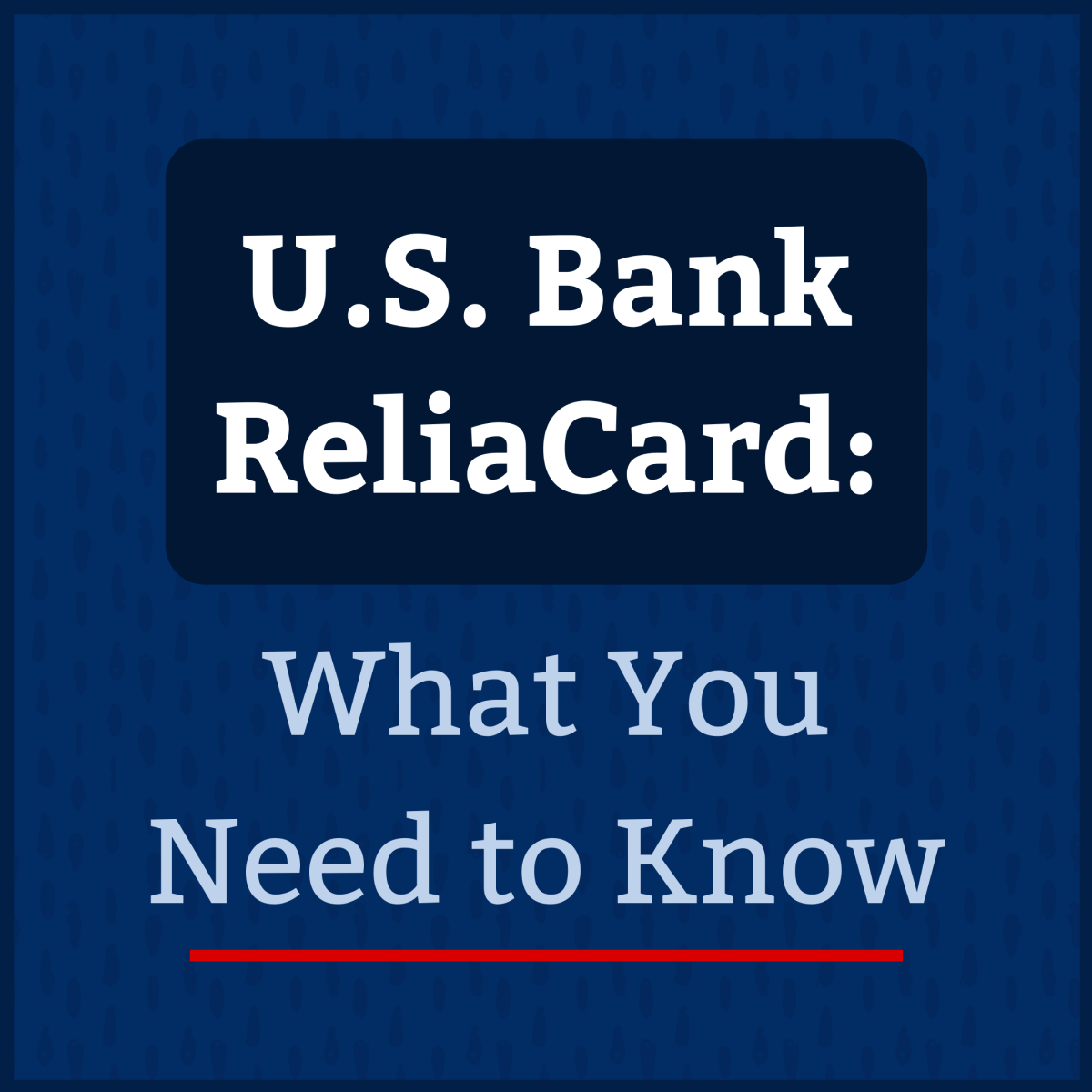 Little-Known Facts About Your Prepaid U.S. Bank ReliaCard ...