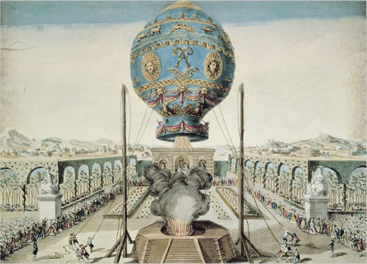 1783  First Hot Air Balloon Flight